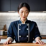 일식조리사로서 전문성 키우는 법 - **Prompt 1: The Soulful Chef and Seasonal Ingredients**
    "A candid, cinematic close-up of a moder...