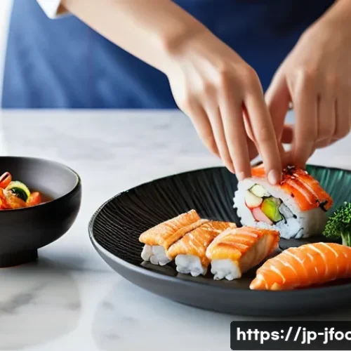일식조리 기능사 시험 이후 자격증 활용법 - **Prompt 1: Freelance Culinary Artistry**
    "A highly skilled Japanese Cuisine Cooking Skills Spec...